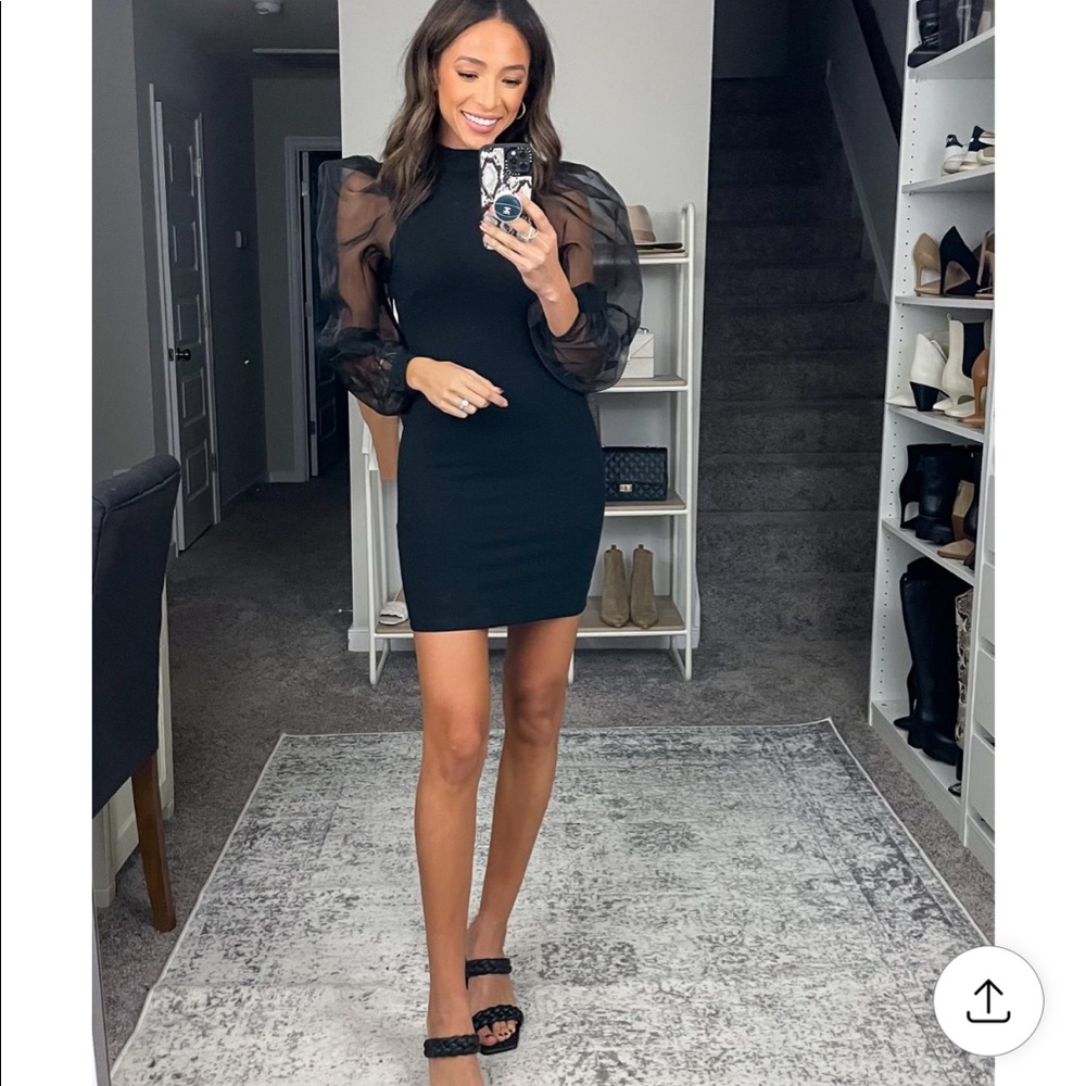 Worn Once! from REVOLVE - NBD Bao Dress in Black - Cocktail Dress is TTS in XS